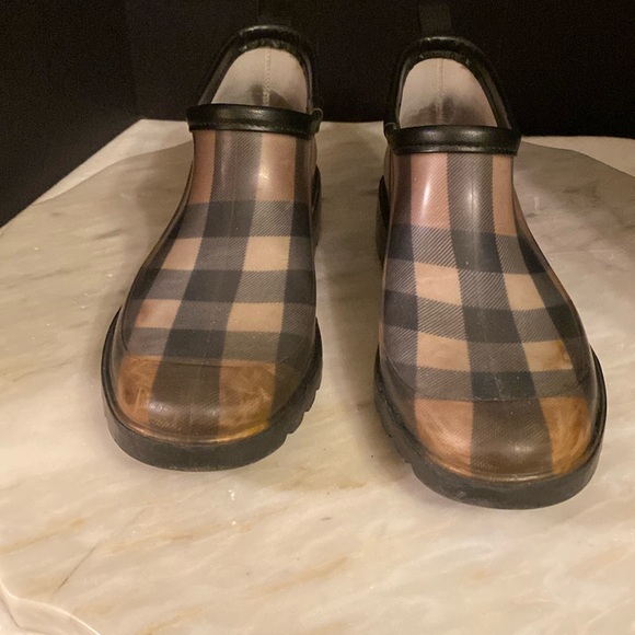 Burberry nova check short rain boots size 38 - Picture 4 of 13